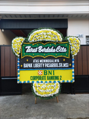 Papan Bunga Duka di Cikokol