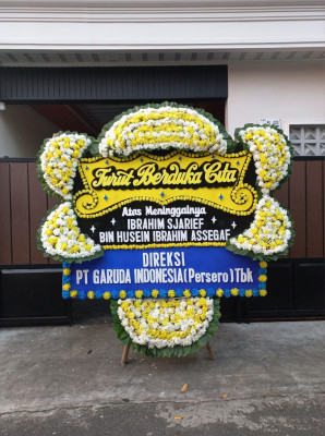 Papan Bunga Duka di Cikokol
