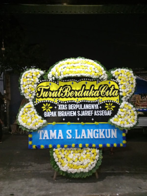 Papan Bunga Duka di Cikokol