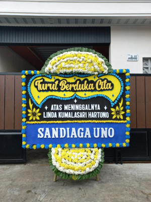 Papan Bunga Duka di Cikokol