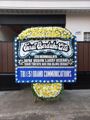 Papan Bunga Duka di Cikokol